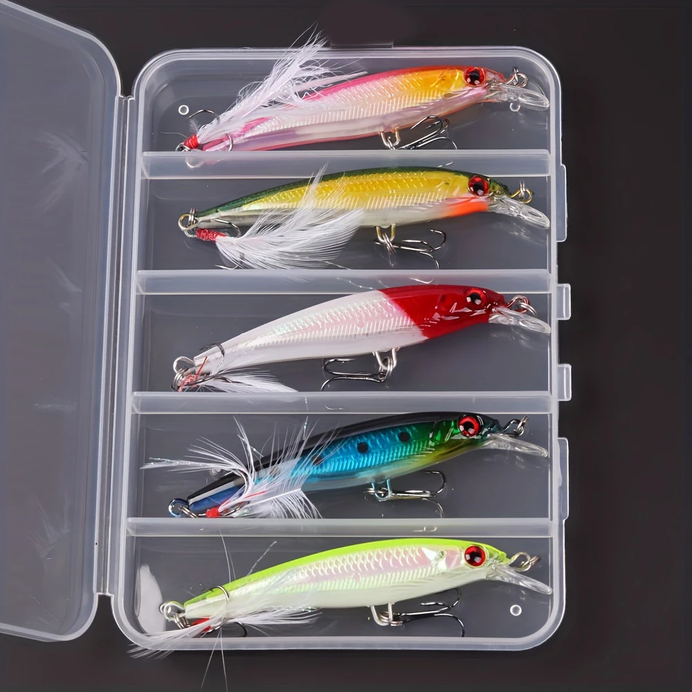 Fishing Hook Box - Laser 3D Eyes Bionic Minnow Fishing