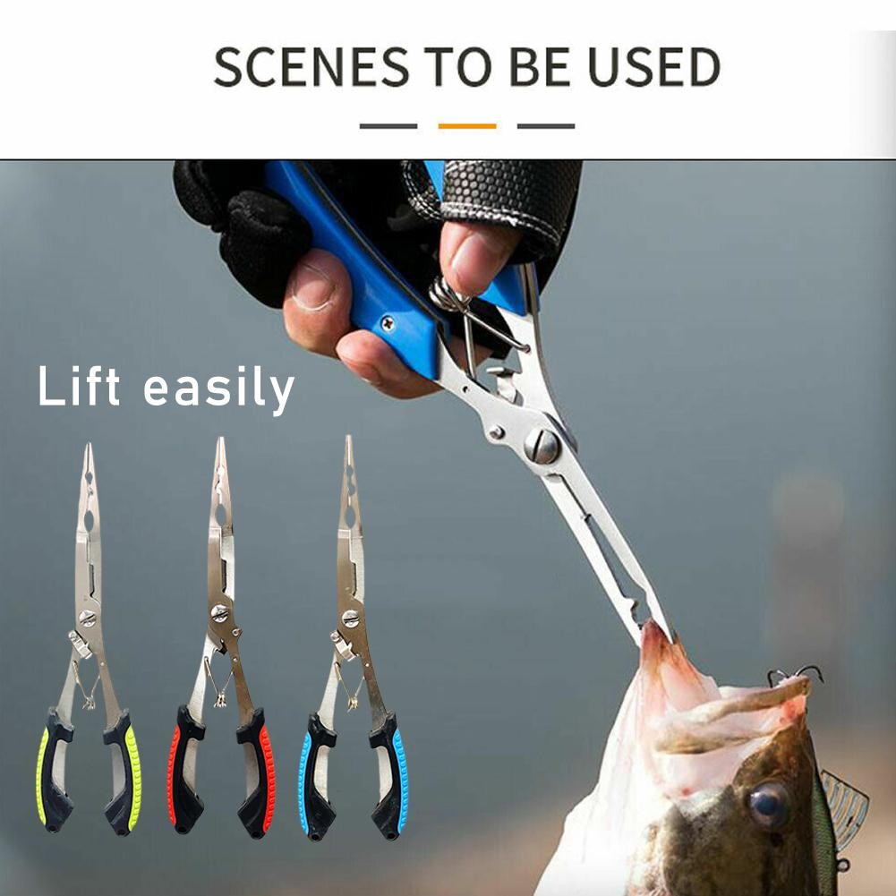 Fishing Hook Sharpener - Pinze da Pesca Multifunzione in Acciaio