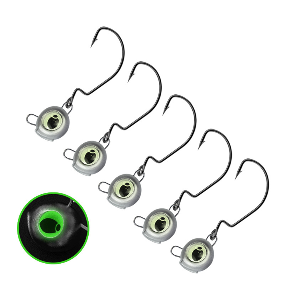 Testine jig senza erbacce da 1 - Fishing Hook Weedless recensione e prezzo