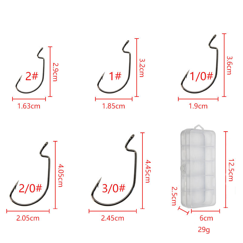 50 pz Ampio Verme Gancio In Ac - Fishing Hook Barbless recensione e prezzo