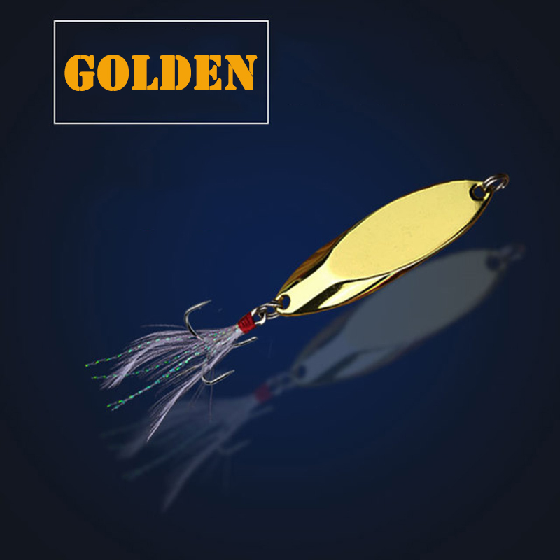 1pc 2.5g-35g cucchiaio di meta - Fishing Hook Treble recensione e prezzo