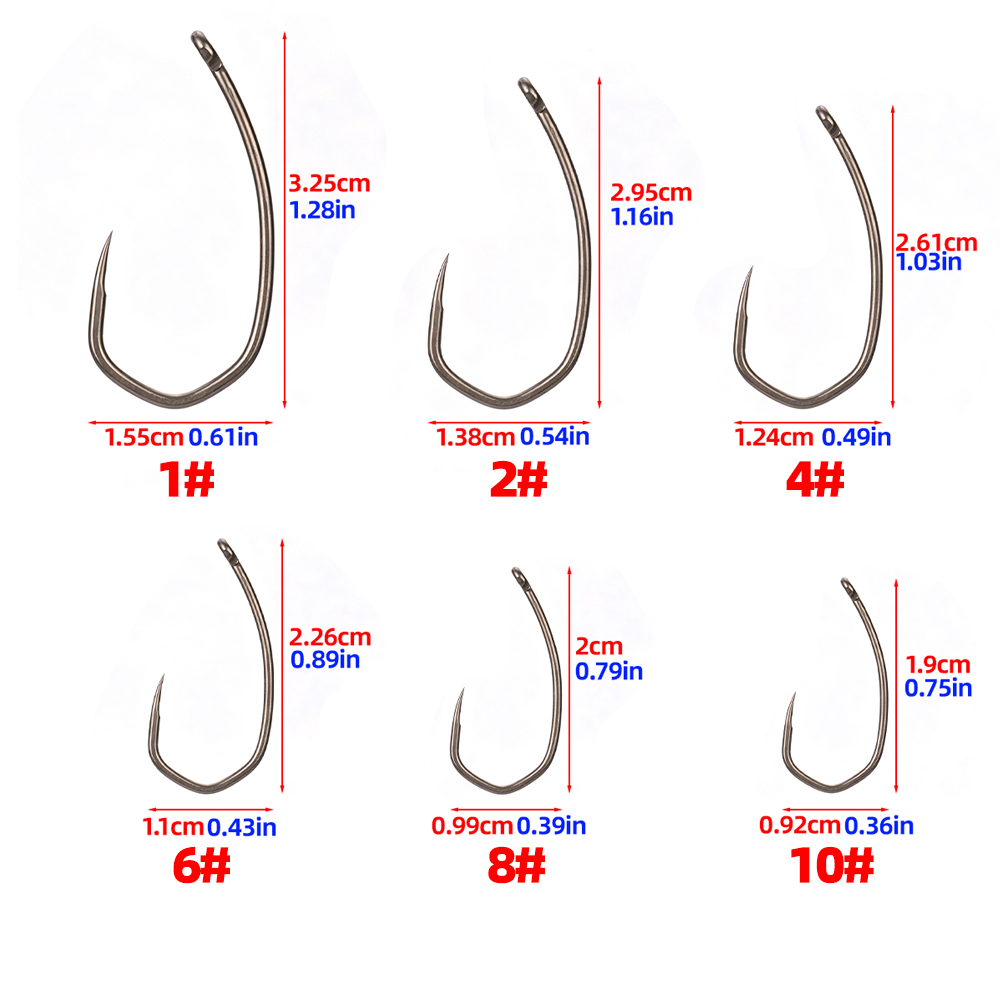 Hirisi 8042 100 Pezzi Ami da P - Fishing Hook Barbless recensione e prezzo