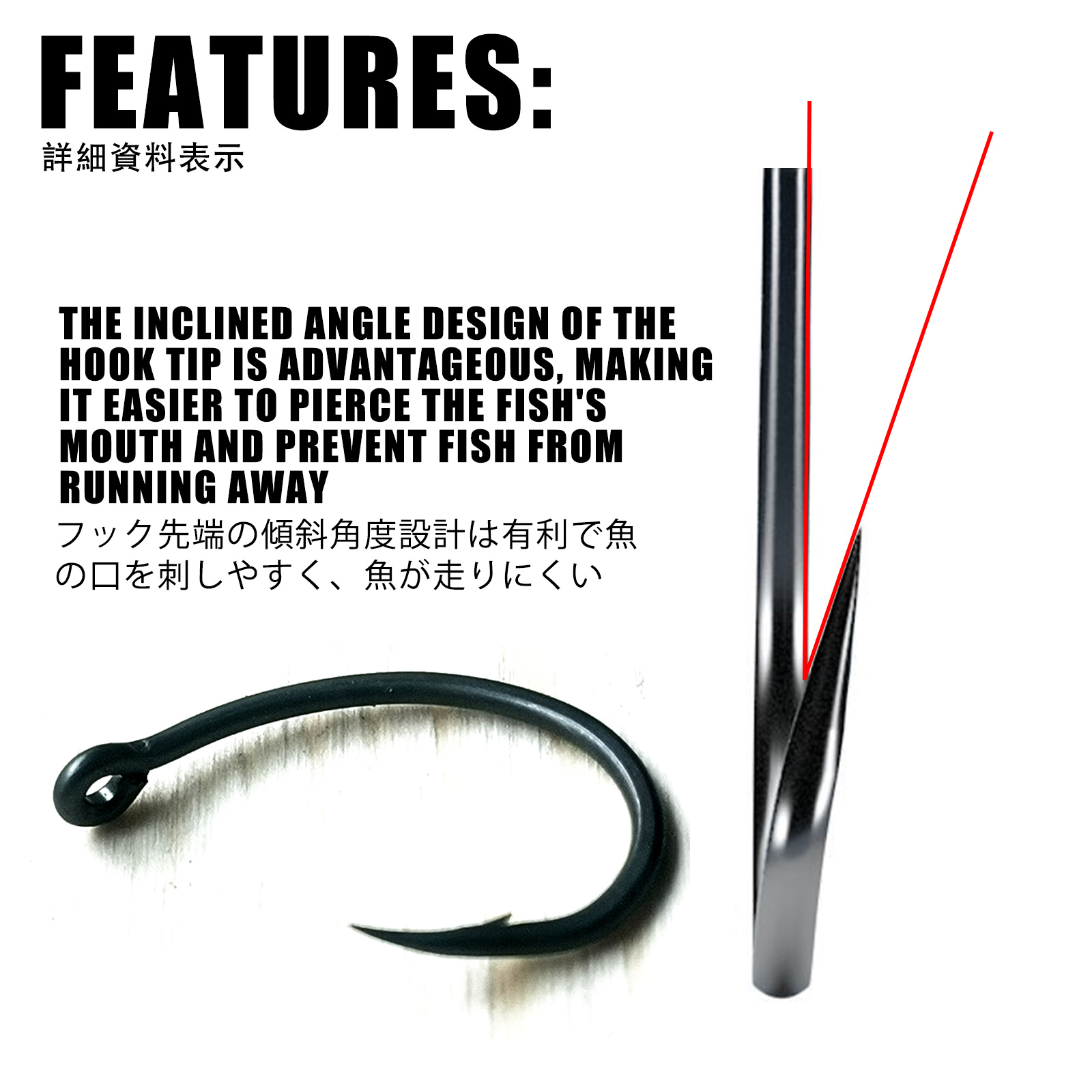 50 pezzi ami da pesca alla car - Fishing Hook Offset recensione e prezzo