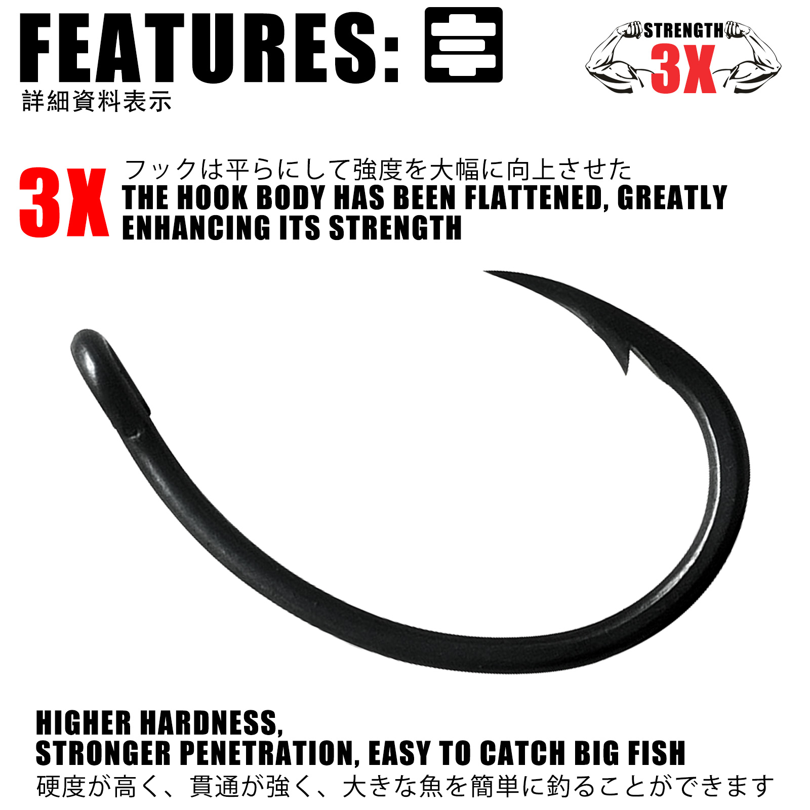 50 pezzi ami da pesca alla car - Fishing Hook Offset recensione e prezzo