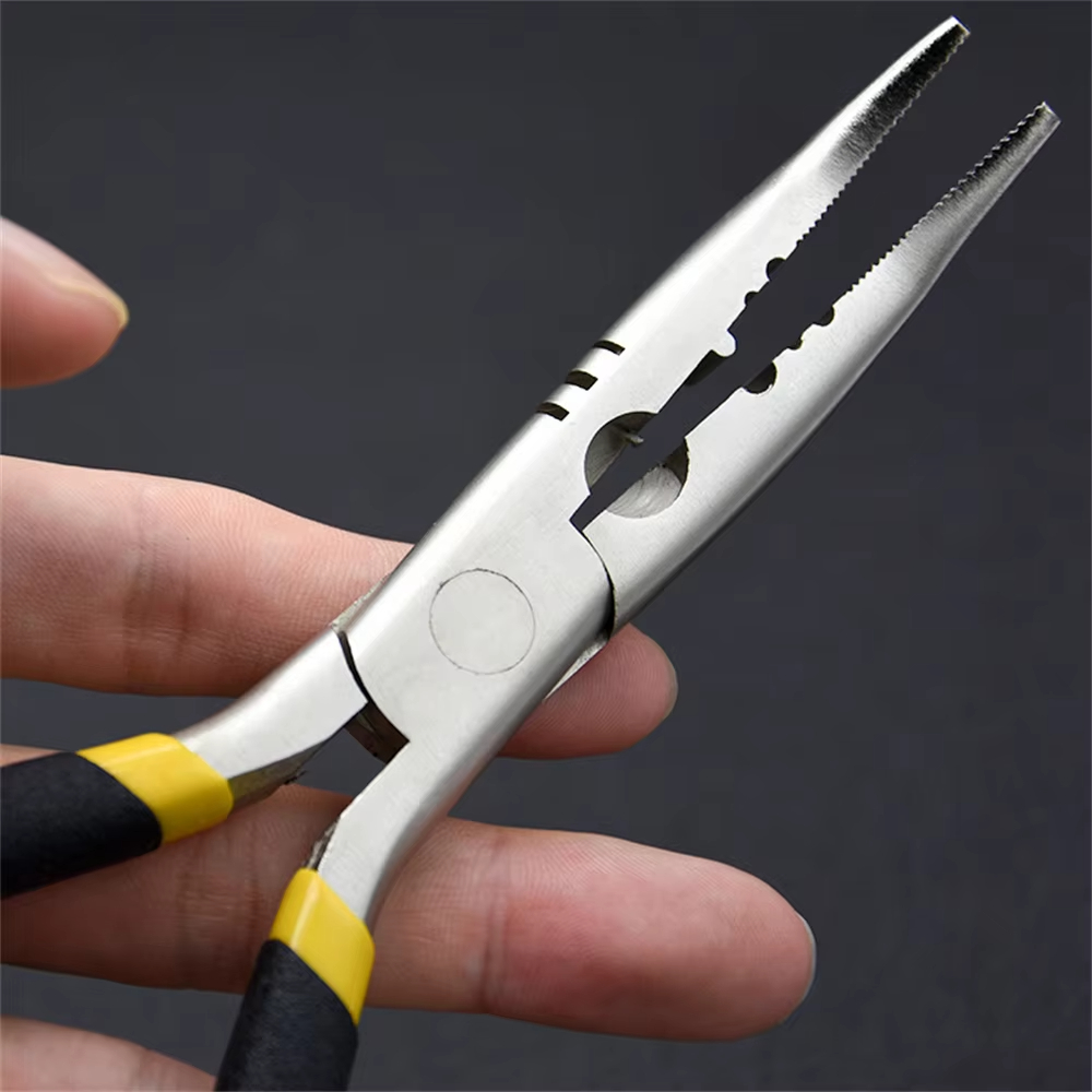 1 pz pinze da pesca in acciaio - Fishing Hook Sharpener recensione e prezzo