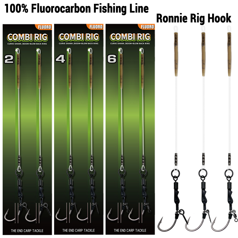 6 pezzi/10 pezzi Ronnie rig 3  - Fishing Hook Assortment recensione e prezzo